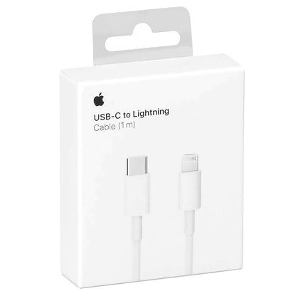 Apple USB-C - Lightning Daten- und Ladekabel, 1m, Weiß, Swap