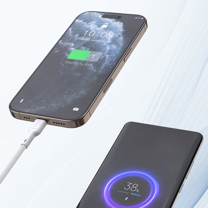 Daten- und Ladekabel USB-C - USB-C Dudao L9C Max, 240W, 2m, Weiß