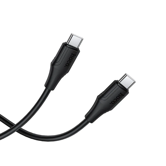USB-C Daten- und Ladekabel - USB-C HOCO X124, 60W, 1m, Schwarz