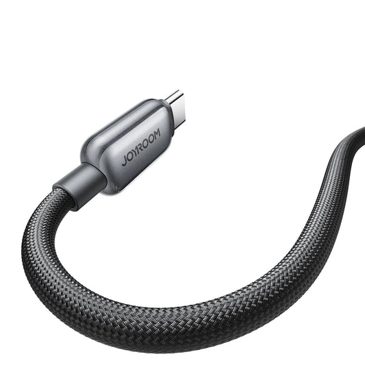 USB-C Daten- und Ladekabel - USB-C Joyroom S-A55 StarFlight Display, 100W, 1.2m, Schwarz