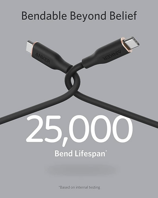 USB-C Daten- und Ladekabel - USB-C Anker PowerLine III, 100W, 0.9m, Schwarz A8552H11
