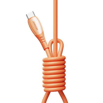 USB-C Daten- und Ladekabel - USB-C Joyroom S-A59 Vibrant, 60W, 1.2m, Orange