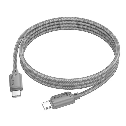 Daten- und Ladekabel USB-C - USB-C HOCO X113, 60W, 1m, Grau
