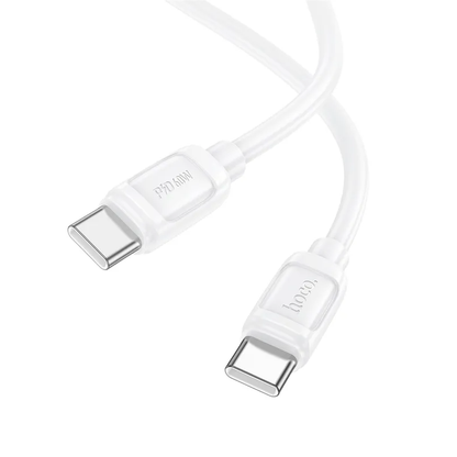 Daten- und Ladekabel USB-C - USB-C HOCO X115, 240W, 1m, Weiß