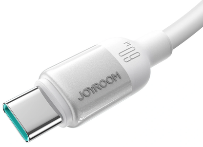 Daten- und Ladekabel USB-C - USB-C Joyroom S-A62 Lively, 60W, 1,2m, Weiß