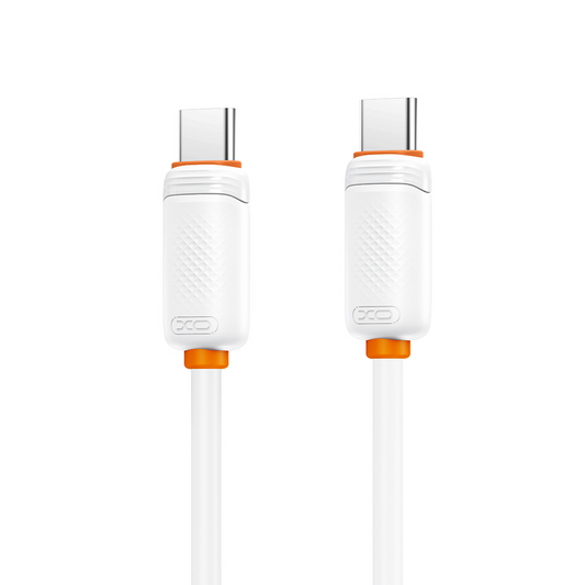 Daten- und Ladekabel USB-C - USB-C XO Design NB-Q298, 240W, 1m, Weiß