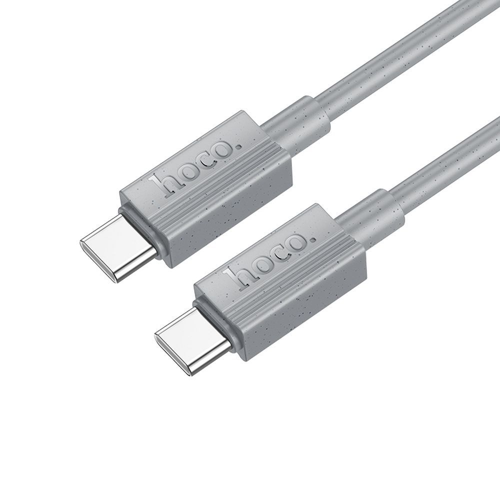 USB-C Daten- und Ladekabel - USB-C HOCO X107, 60W, 1m, Grau