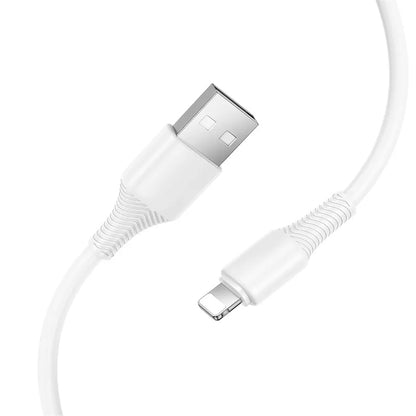 USB-C - Lightning Daten- und Ladekabel HOCO X120, 20W, 1m, Weiß