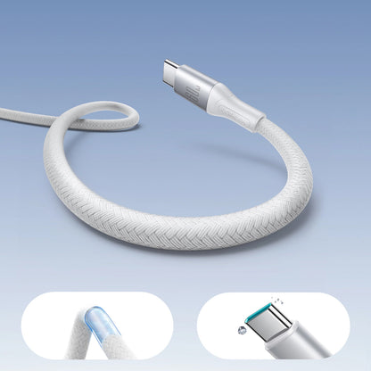USB-C Daten- und Ladekabel - USB-C Joyroom S-A28 Flash, 60W, 1m, Weiß