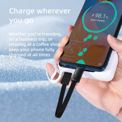 USB-C Daten- und Ladekabel - USB-C Tech-Protect Ultraboost DNA Schlüsselanhänger, 60W, 0,17m, Grau