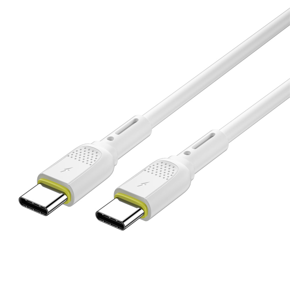 USB-C Data and Charging Cable - USB-C WiWu Wi-C034, 60W, 1.2m, White