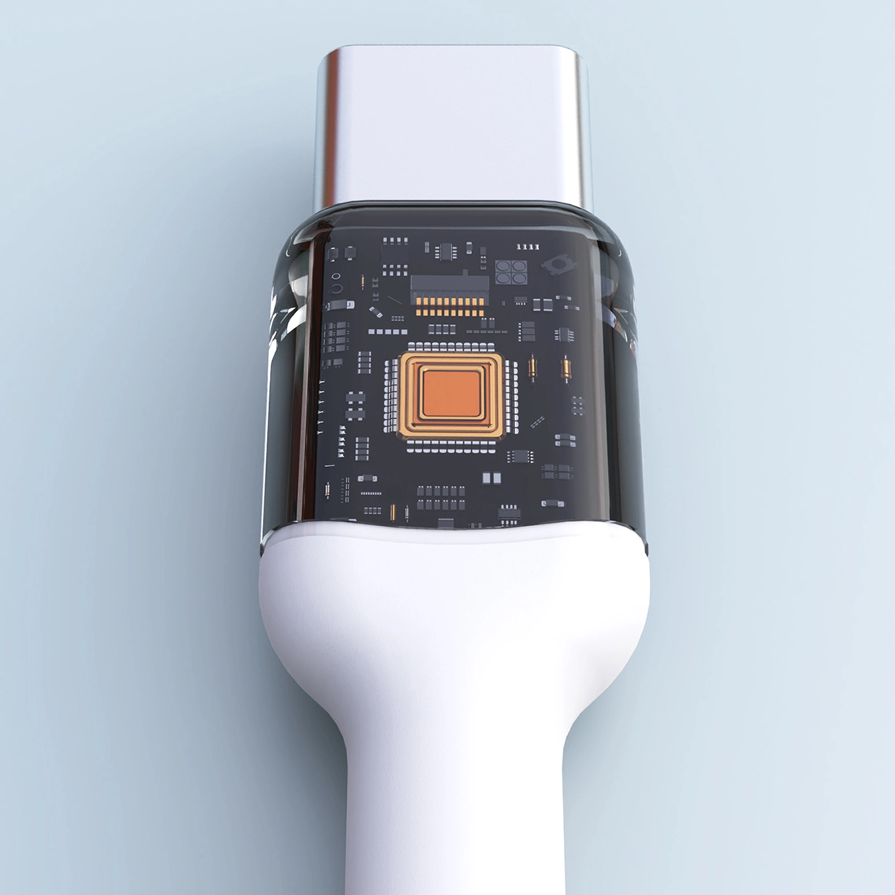 Daten- und Ladekabel USB-C - USB-C Dudao L9C Max, 240W, 2m, Weiß