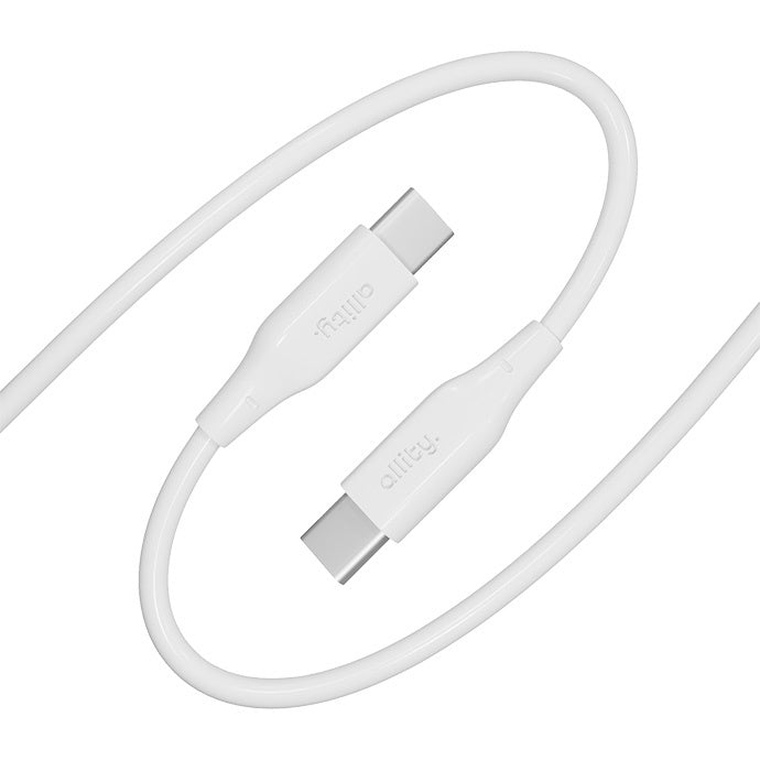 USB-C Daten- und Ladekabel - USB-C Allity. AUC-02, 100W, 2m, Weiß