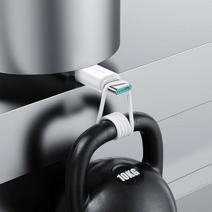 Daten- und Ladekabel USB-A - USB-C Joyroom S-A9, 20W, 2m, Weiß