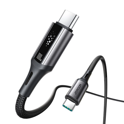 USB-C Daten- und Ladekabel - USB-C Joyroom S-A60 StarTalk, 100W, 1,2m, Schwarz