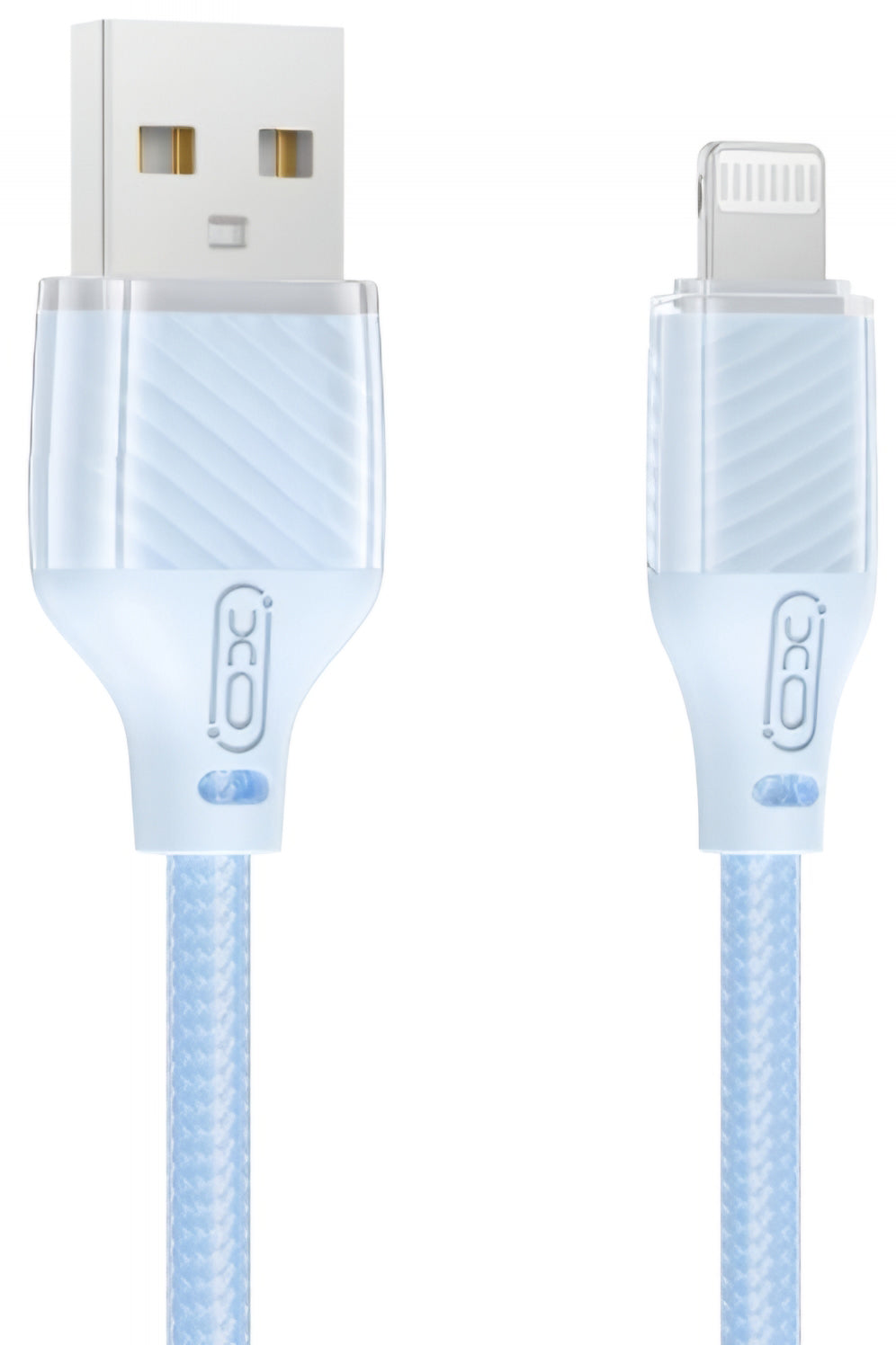 Daten- und Ladekabel USB-A - Lightning XO Design NB291, 18W, 1m, Blau