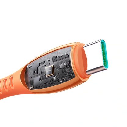 USB-C Daten- und Ladekabel - USB-C Joyroom S-A59 Vibrant, 60W, 1.2m, Orange