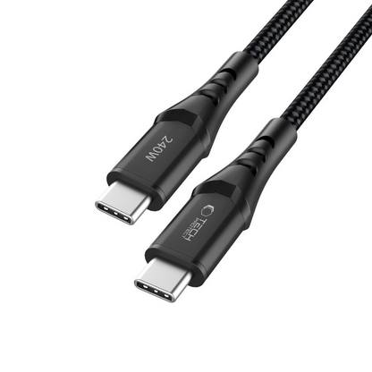 Daten- und Ladekabel USB-C - USB-C Tech-Protect UB11T Ultraboost, 240W, 1m, Schwarz