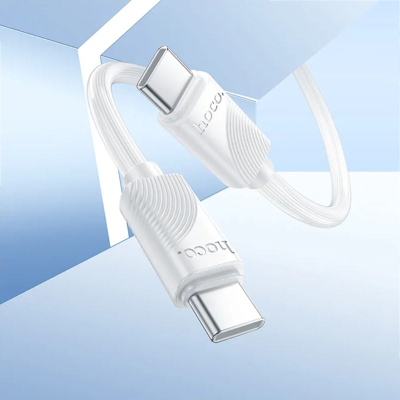 Daten- und Ladekabel USB-C - USB-C HOCO X114, 60W, 1m, Weiß