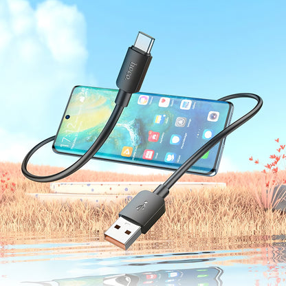 HOCO X96 USB-A auf USB-C Kabel 100W 1m | Schwarz | 6A
