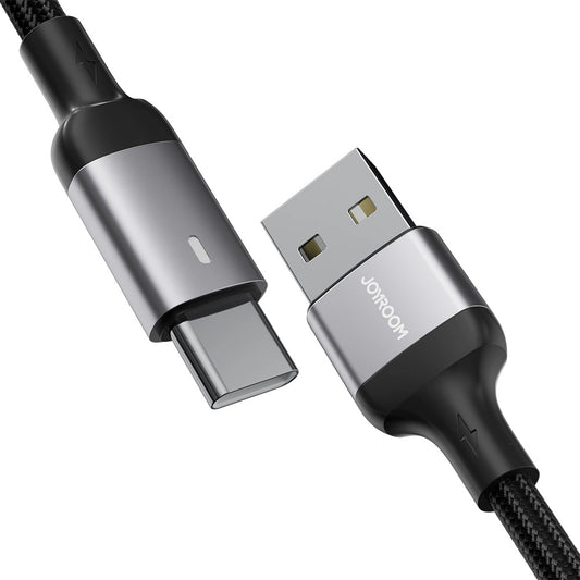 Daten- und Ladekabel USB-A - USB-C Joyroom A10, 18W, 1,2m, Schwarz