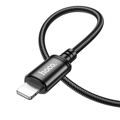 Daten- und Ladekabel USB-A - Lightning HOCO X89, 18W, 2m, Schwarz