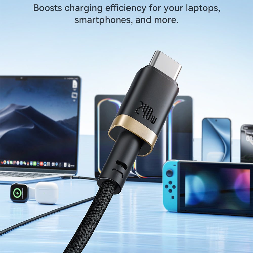 USB-C Daten- und Ladekabel - USB-C Baseus Dura Series, 240W, 1m, Rot P10377803U03-01
