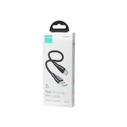 Daten- und Ladekabel USB-C - Lightning Joyroom S-A11, 20W, 0,25m, Schwarz