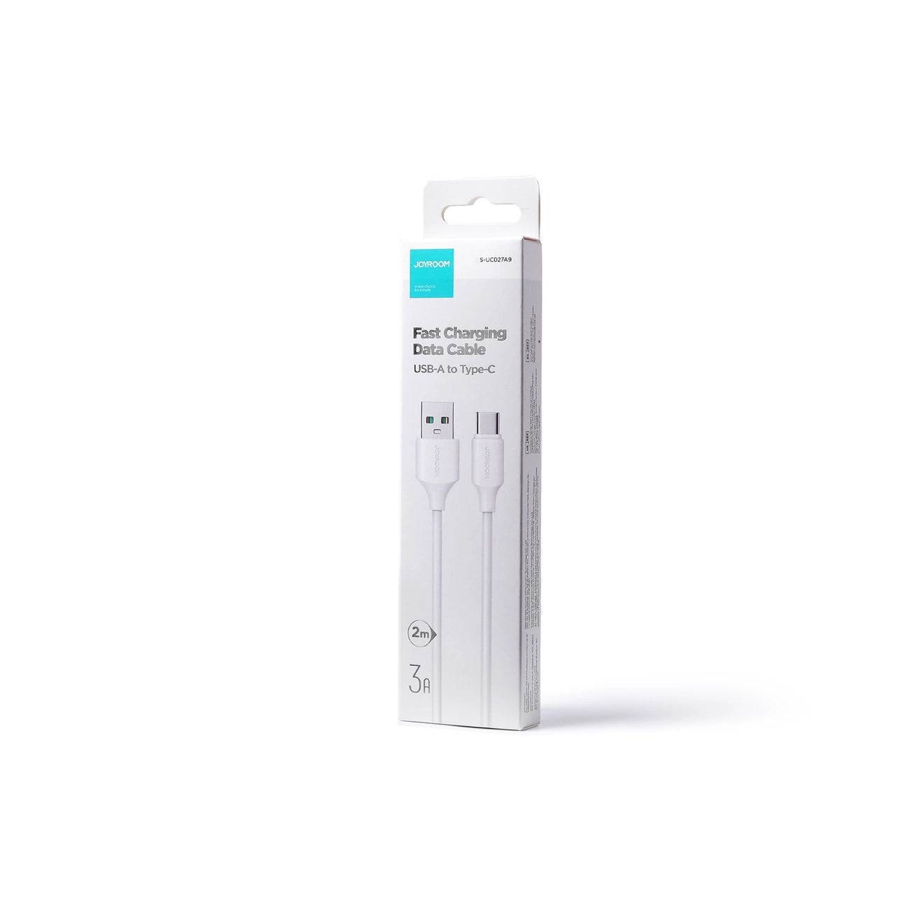 Daten- und Ladekabel USB-A - USB-C Joyroom S-A9, 20W, 2m, Weiß
