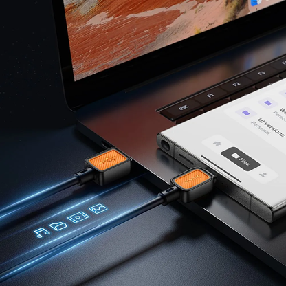 Daten- und Ladekabel USB-A - USB-C HOCO X108, 18W, 1m, Schwarz