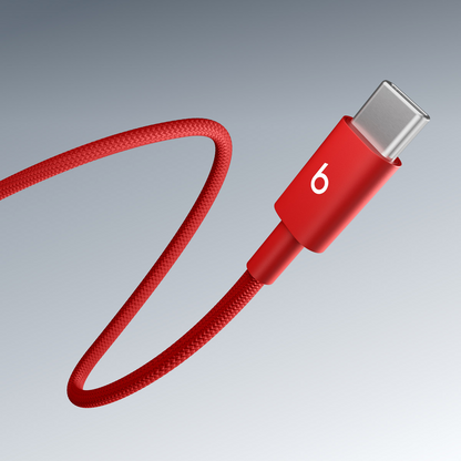 USB-C Daten- und Ladekabel - USB-C Beats, 1,5m, Rot MDGF4ZM/A