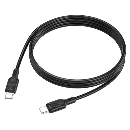 USB-C Daten- und Ladekabel - USB-C Borofone BX113 Lenny, 60W, 1m, Schwarz