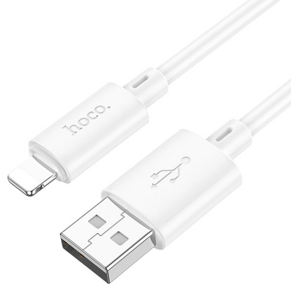 Daten- und Ladekabel USB-A - Lightning HOCO X88, 18W, 2m, Weiß