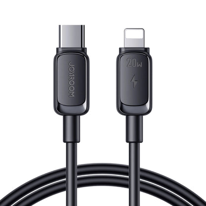 USB-C - Lightning Lade- und Datenkabel Joyroom A14, 20W, 1.2m, Schwarz