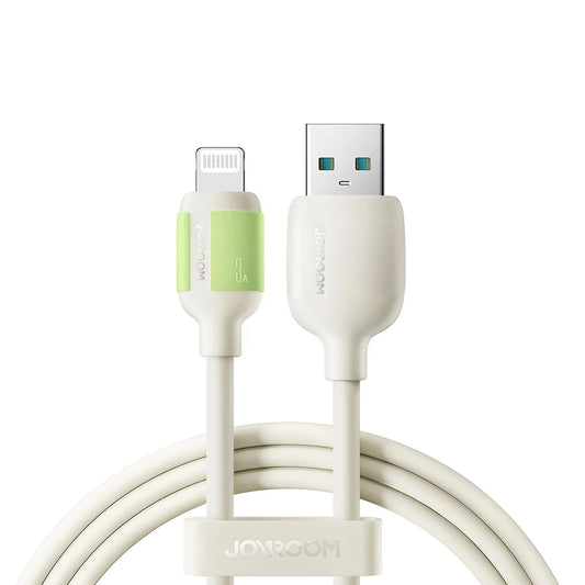 Daten- und Ladekabel USB-A - Lightning Joyroom S-A53, 18W, 1,2m, Beige