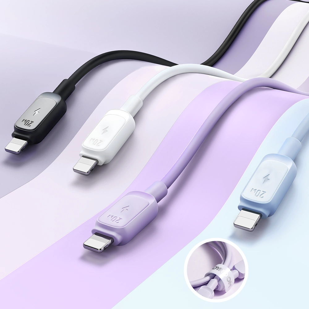 USB-C to Lightning Data and Charging Cable Joyroom S-A14, 30W, 1.2m, White