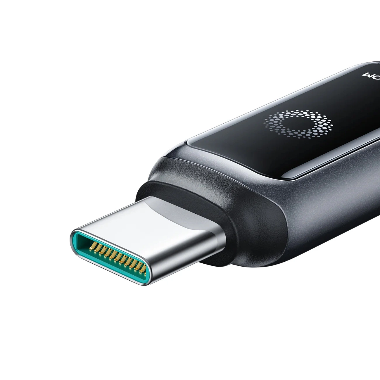 Daten- und Ladekabel USB-A - USB-C Joyroom S-A55 StarFlight Display, 66W, 1.2m, Schwarz