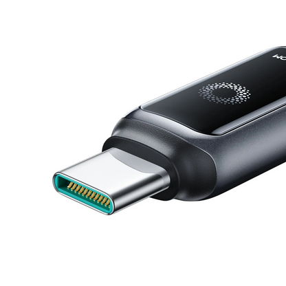 Daten- und Ladekabel USB-A - USB-C Joyroom S-A55 StarFlight Display, 66W, 1.2m, Schwarz