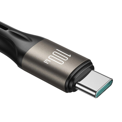 USB-C Daten- und Ladekabel - USB-C Joyroom S-A25 Light-Speed, 100W, 1.2m, Schwarz