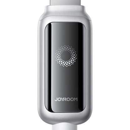 Daten- und Ladekabel USB-C - USB-C Joyroom S-A55 StarFlight Display, 100W, 1.2m, Weiß