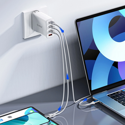 USB-C Daten- und Ladekabel - USB-C Orico CDX, 60W, 1m, Weiß