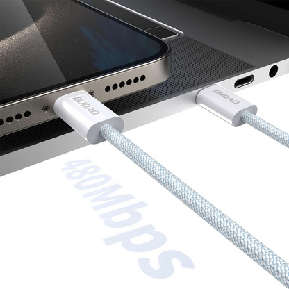 Daten- und Ladekabel USB-C - USB-C Dudao L6C, 30W, 2m, Blau