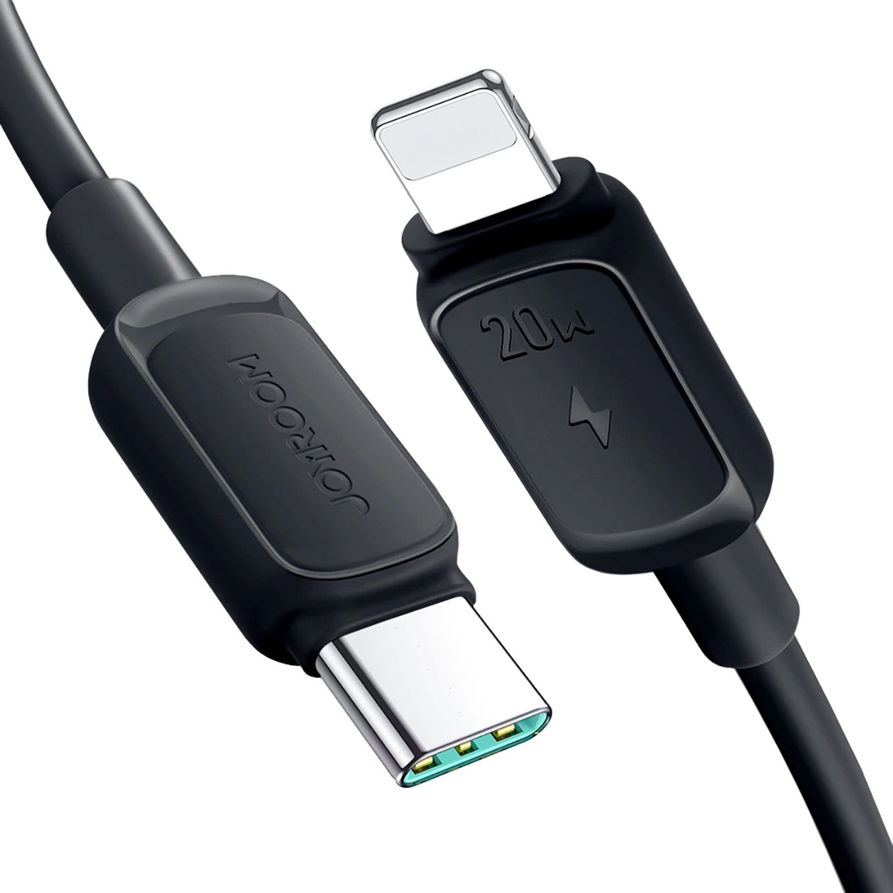 USB-C - Lightning Lade- und Datenkabel Joyroom A14, 20W, 1.2m, Schwarz