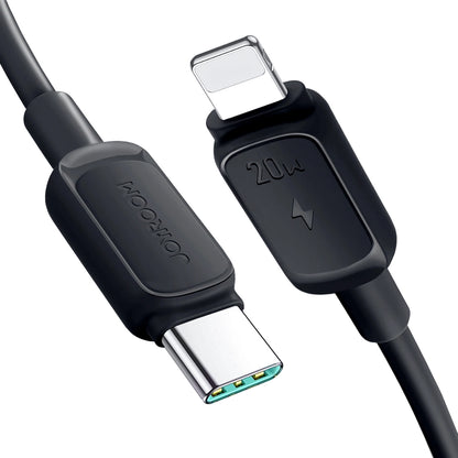 USB-C - Lightning Lade- und Datenkabel Joyroom A14, 20W, 1.2m, Schwarz
