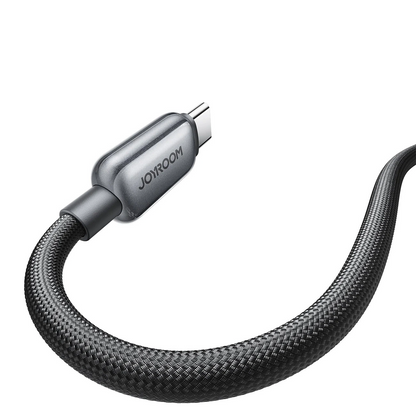 Daten- und Ladekabel USB-A - USB-C Joyroom S-A55 StarFlight Display, 66W, 1.2m, Schwarz