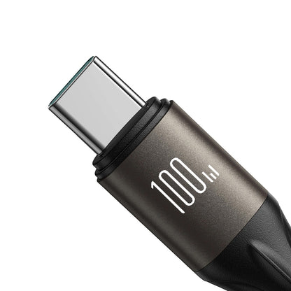 USB-C Daten- und Ladekabel - USB-C Joyroom S-A25 Light-Speed, 100W, 1.2m, Schwarz