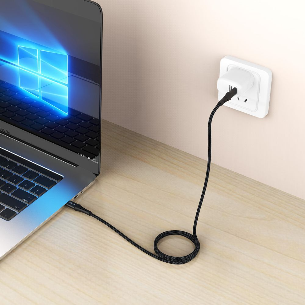Daten- und Ladekabel USB-C - USB-C Tech-Protect UB11T Ultraboost, 240W, 1m, Schwarz