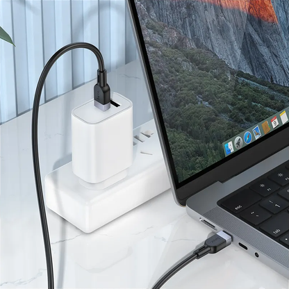 Daten- und Ladekabel USB-C - USB-C HOCO X109, 60W, 3m, Schwarz