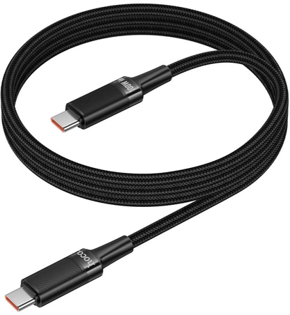 Daten- und Ladekabel USB-C - USB-C HOCO U153 Extreme, 100W, 1,2m, Schwarz
