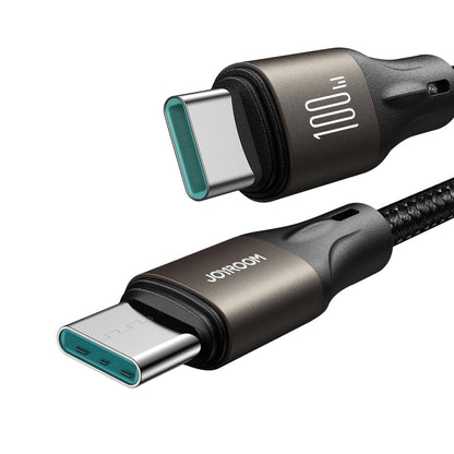 USB-C Daten- und Ladekabel - USB-C Joyroom S-A25 Light-Speed, 100W, 1.2m, Schwarz